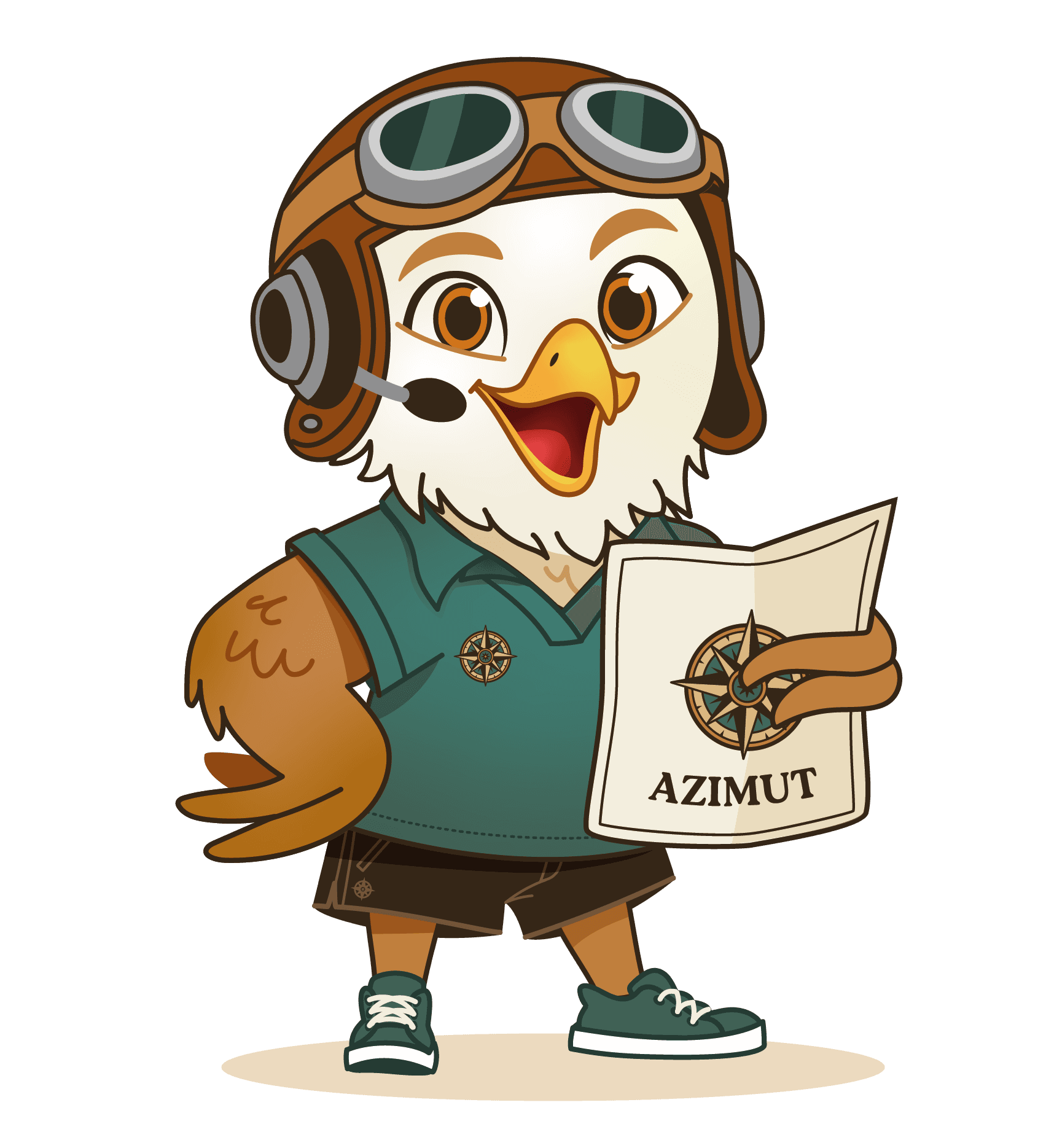 Azi, la mascotte d'Azimut Games